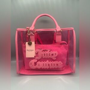 Juicy couture soft serve tote purse